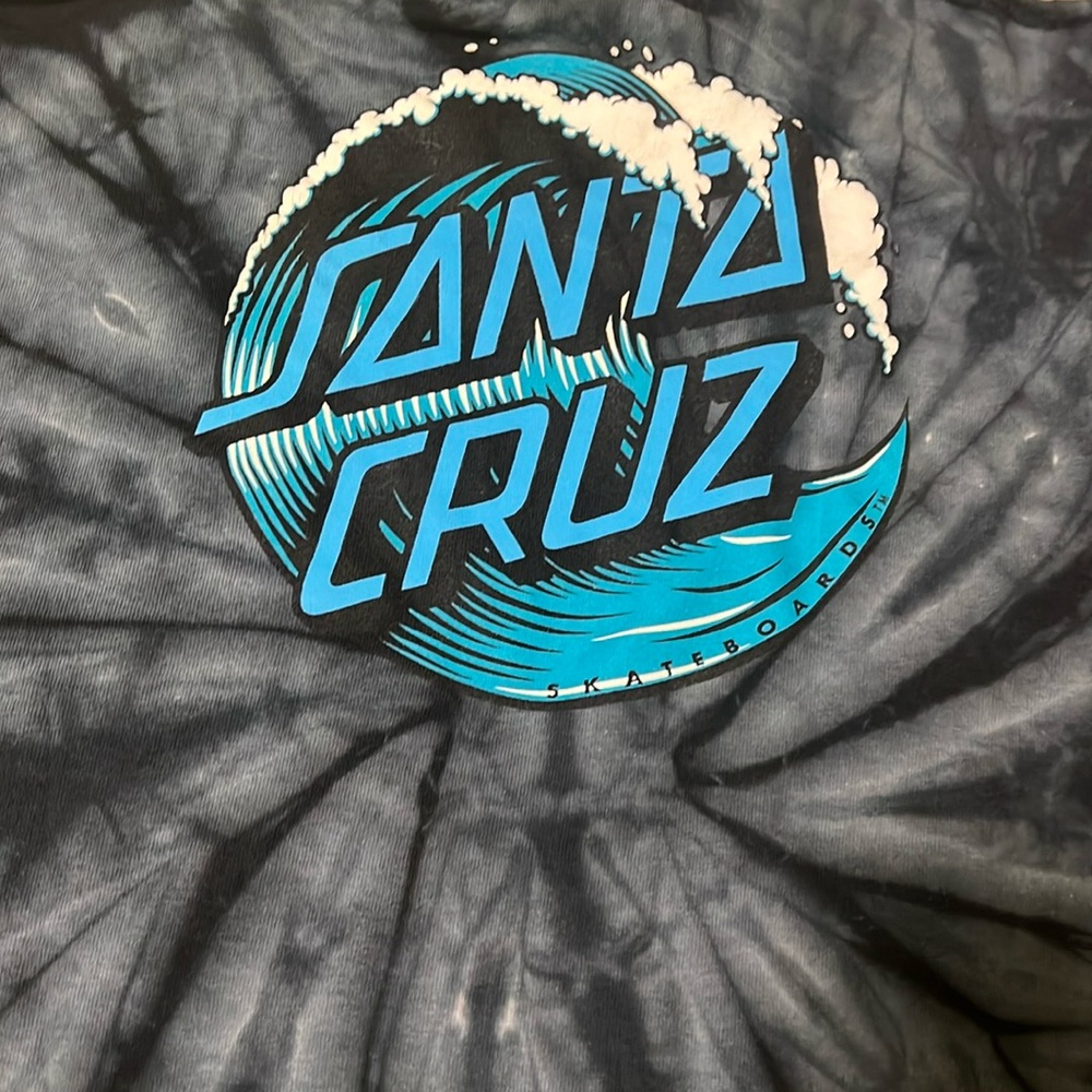 Super cool Santa Cruz tye dye shirt